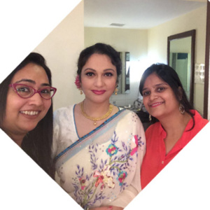 Mayura Amarkant with Gracy Singh