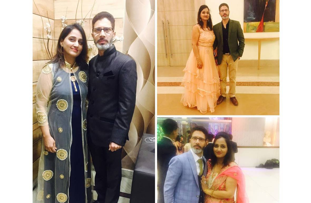 Cycling Entrepreneur with his better half