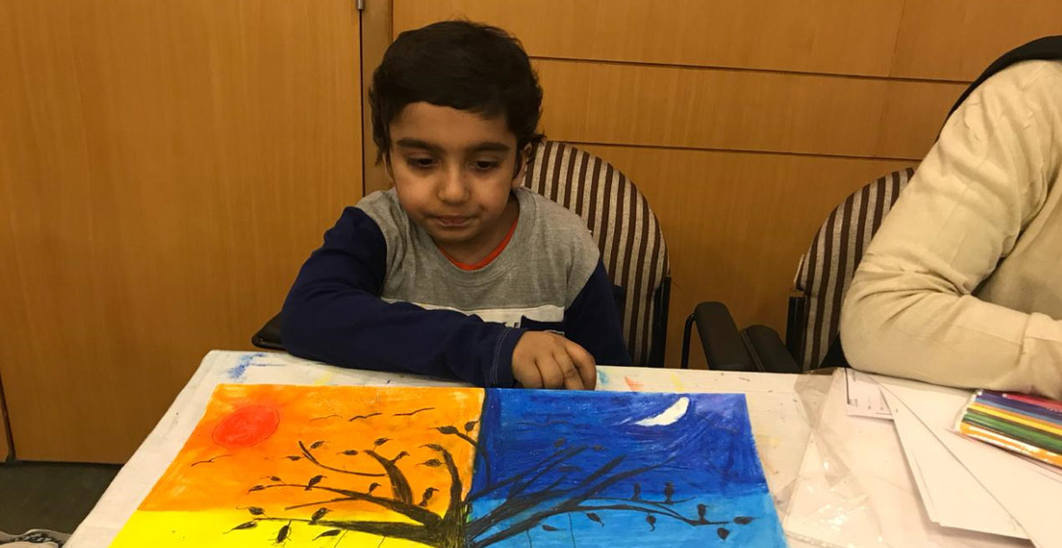 Story of 7 year old courageous Atharva