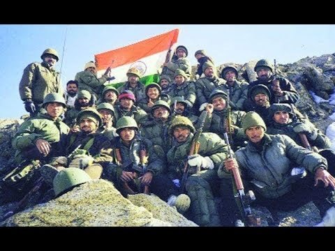 At Kargil top