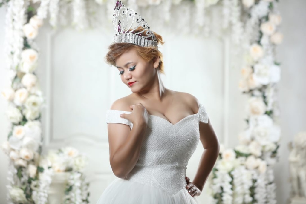 C Elina Sangtam Miss Queen of Nations