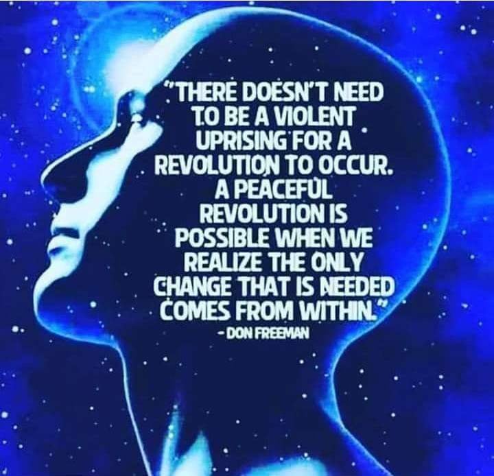 Growth happens when we accept Change