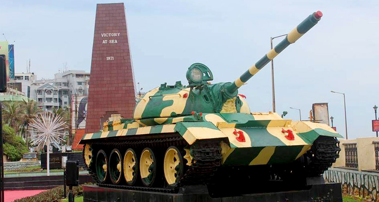 Victory at war memorial