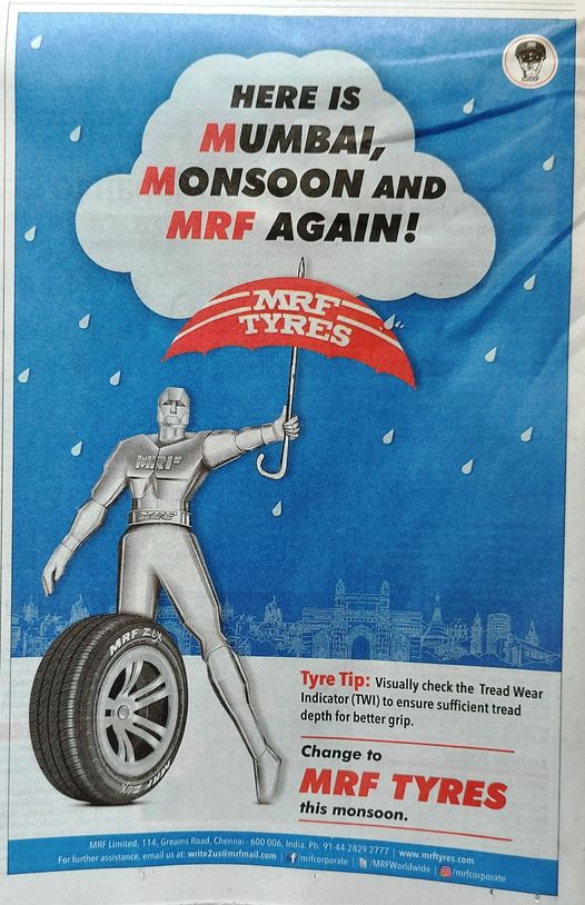 The MRF Rain Man is back!