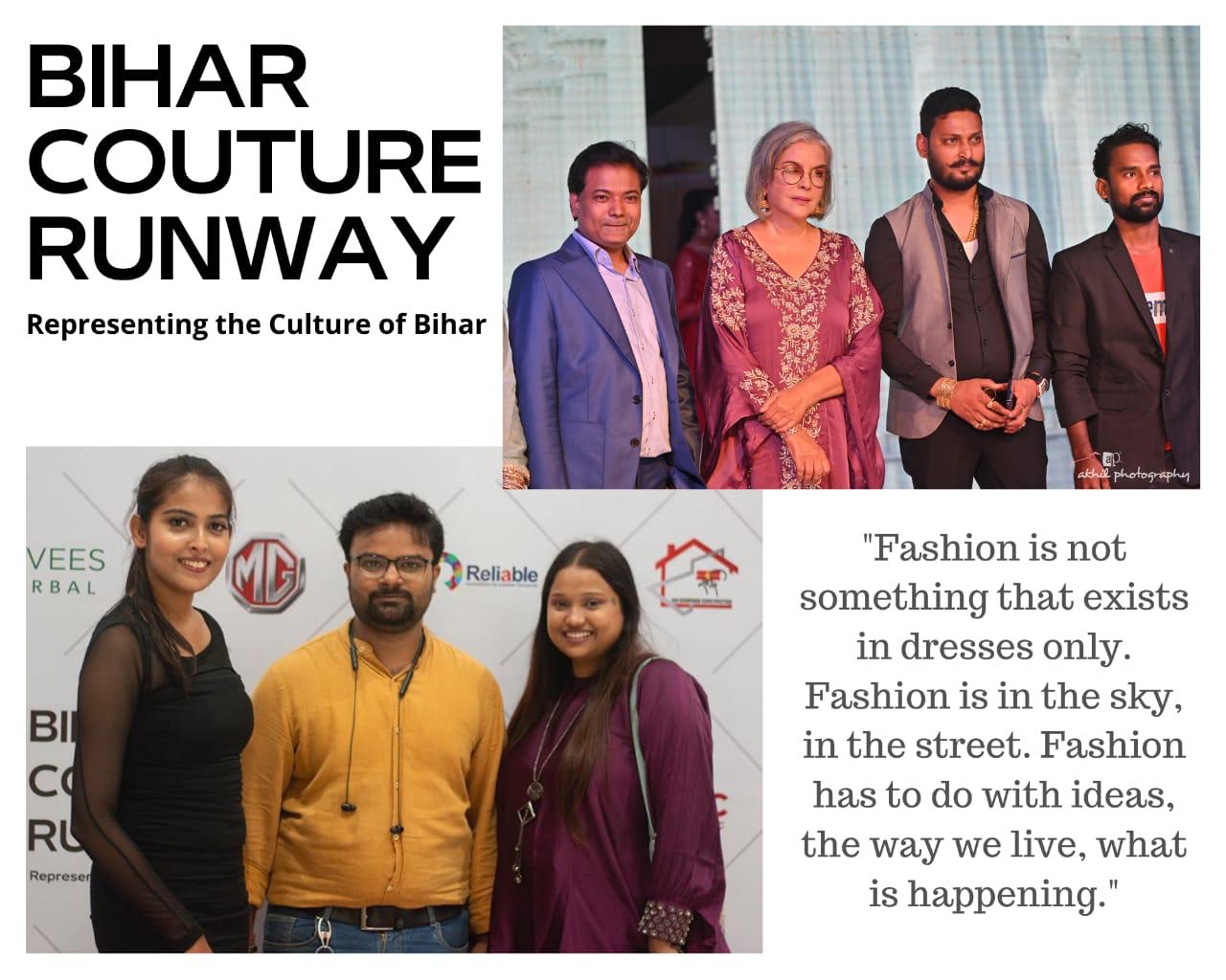 Bihar Couture Runway Fashion show in June hosts famous Bollywood celebrities