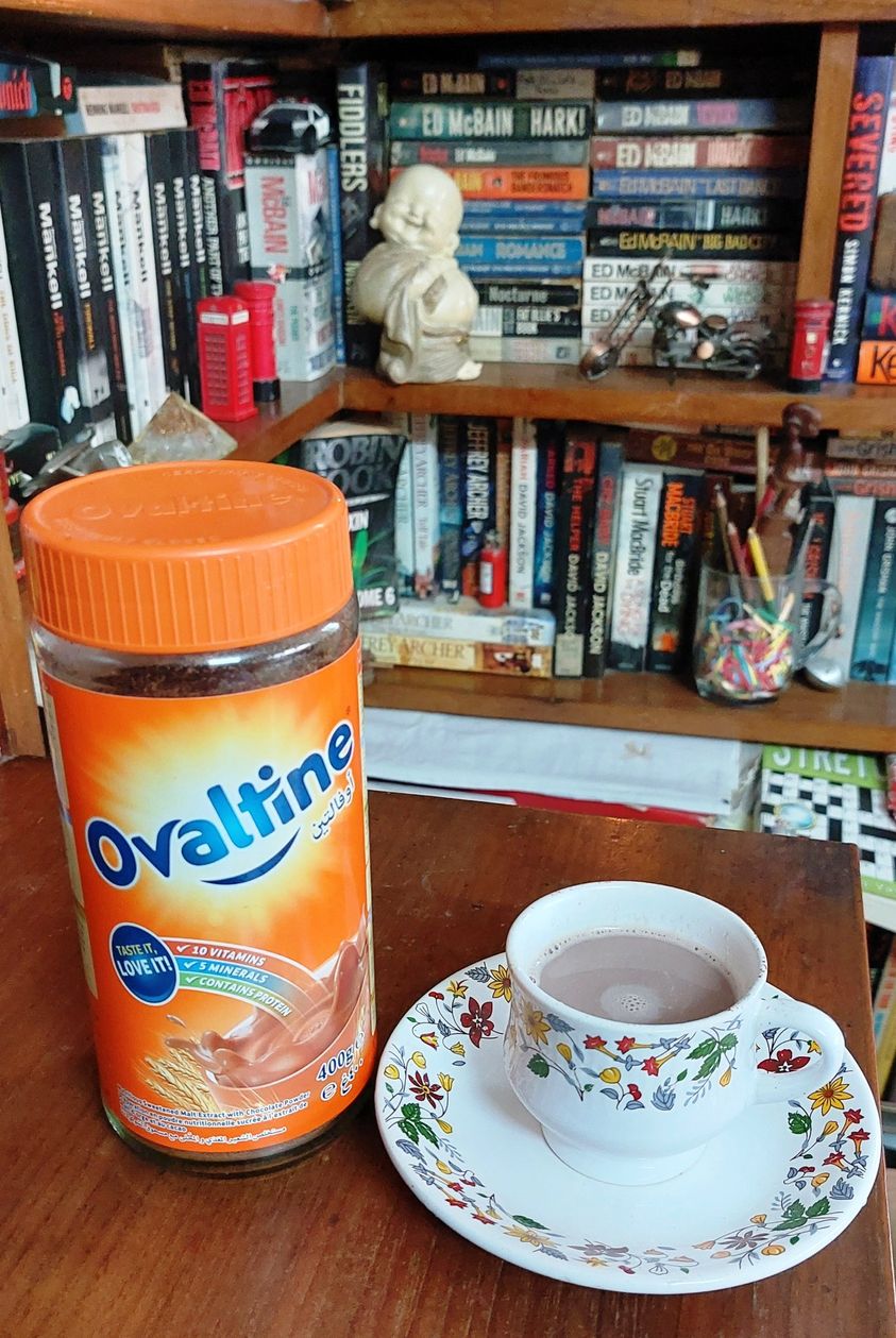 Rainy days and hot Ovaltine