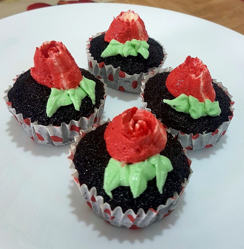 American Cupcakes by an Indian chef with a Spanish confectionery brand!