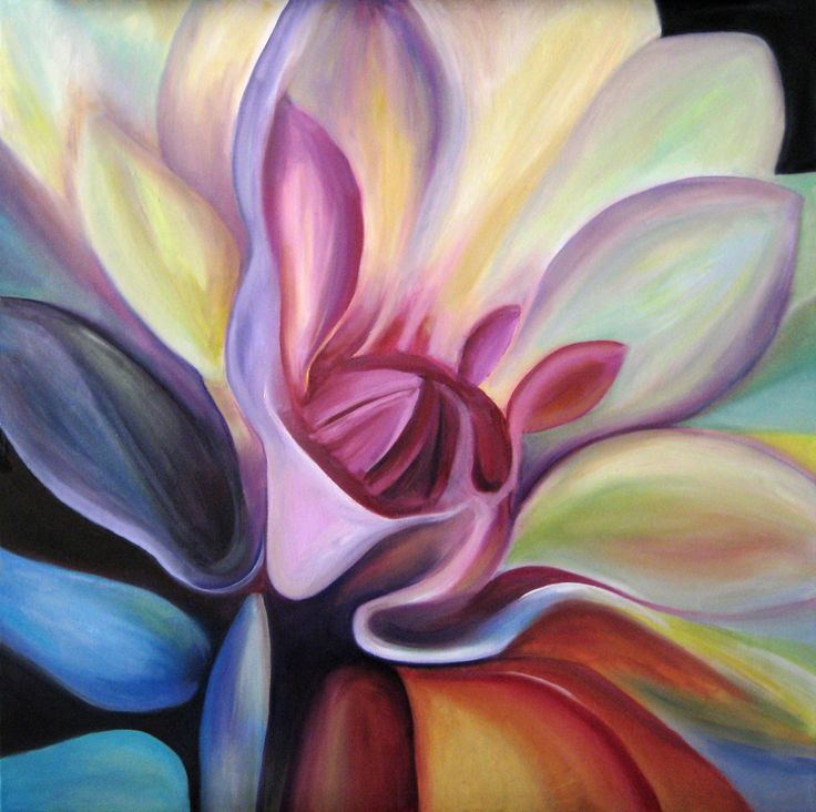 Describing her like a flower