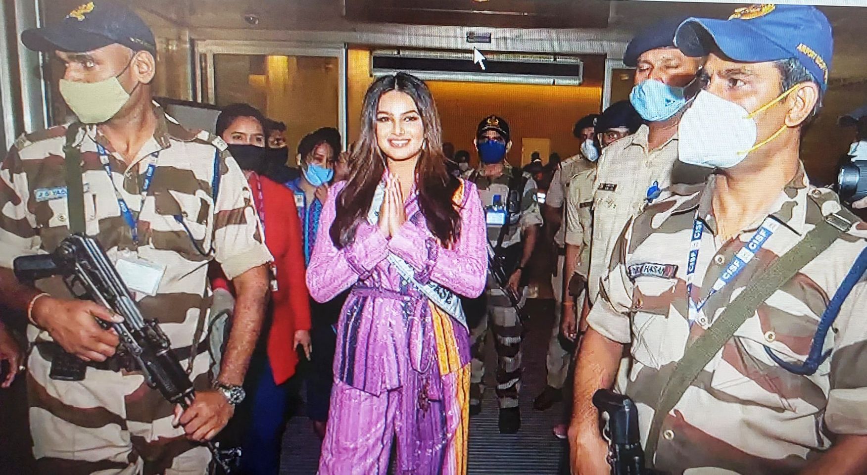 Guarding Miss Universe