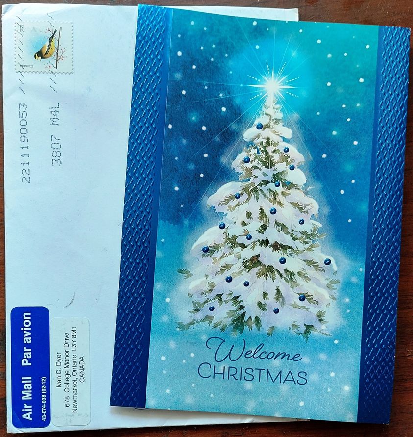 A Christmas card from Toronto