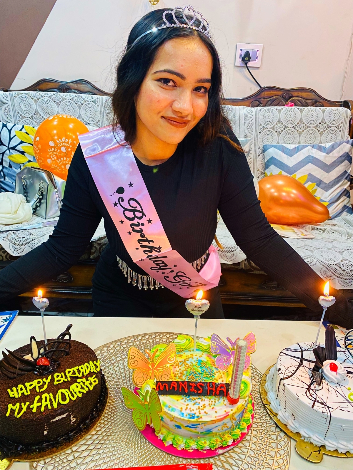 Adding a bash to birthday celebrations of Manisha