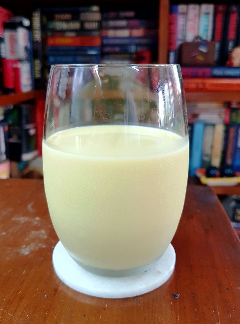 A glass of Bhang for Holi