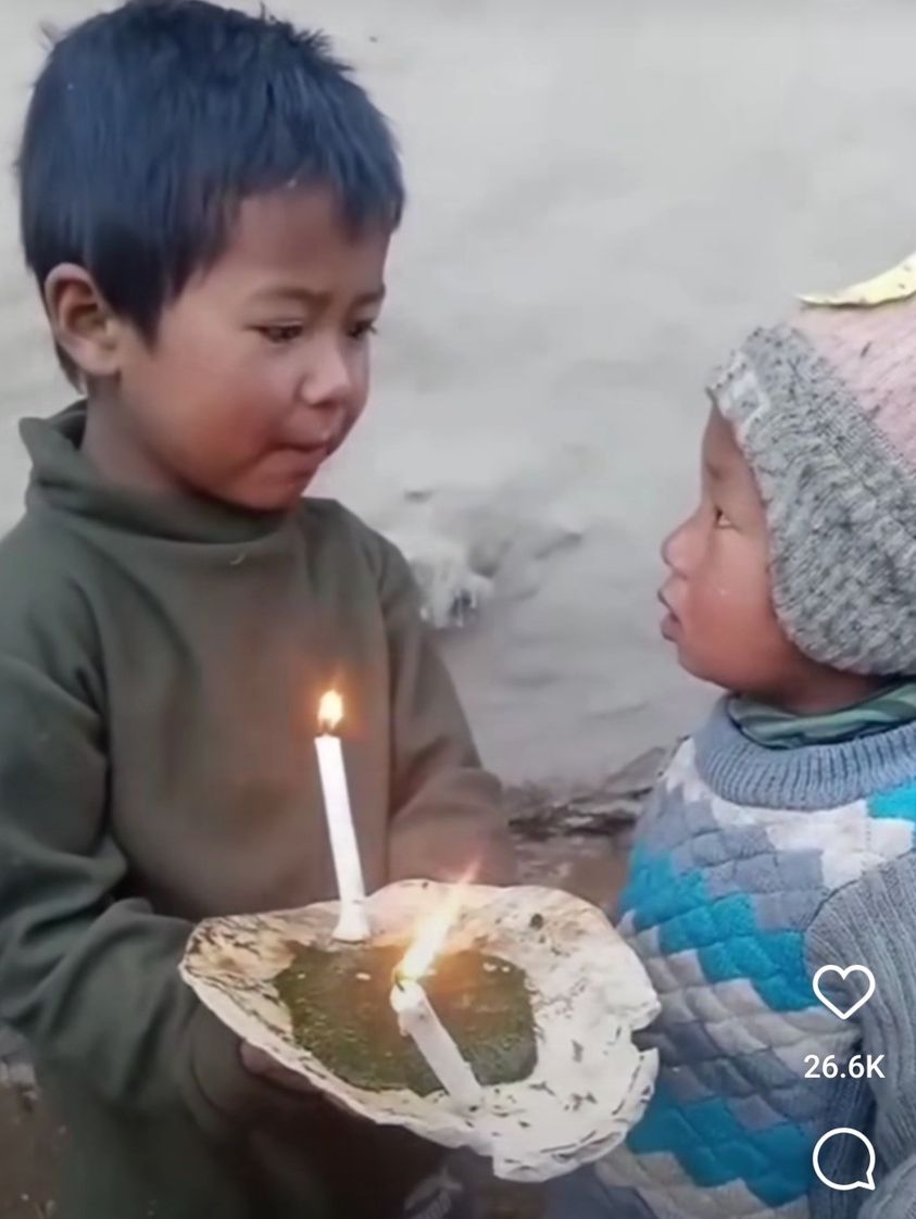 A Birthday Cake with a Message…