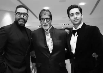 Amitabh Bachchan’s Pride in Grandson Agastya Nanda’s Movie Debut