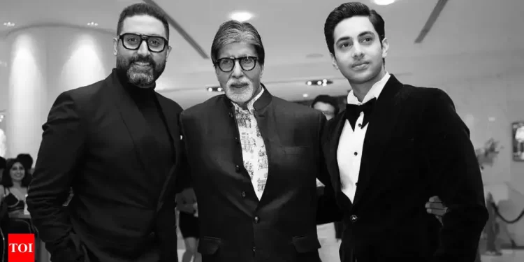 Amitabh Bachchan’s Pride in Grandson Agastya Nanda’s Movie Debut